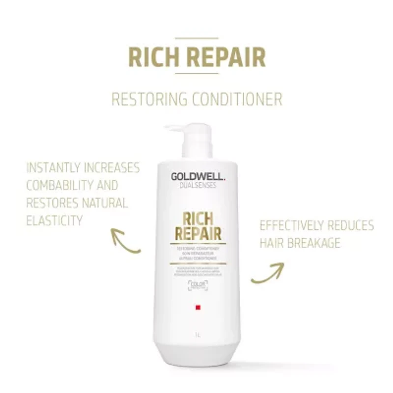 Goldwell Dualsenses Rich Repair Restoring Conditioner 33.8 oz.