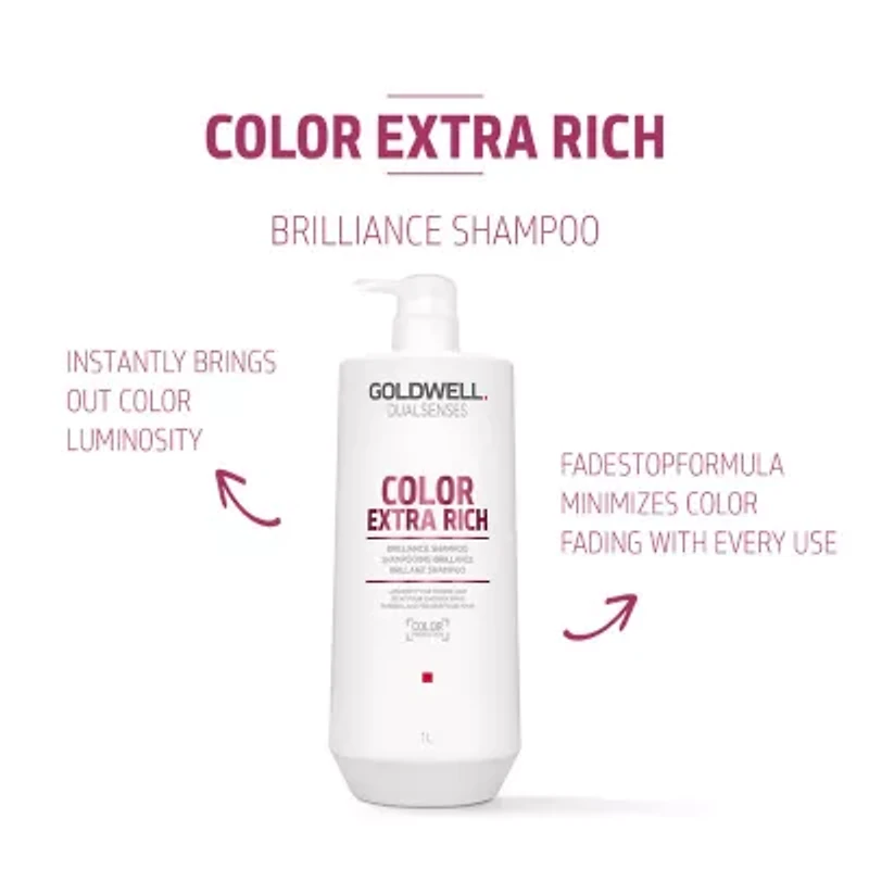 Goldwell Dualsensescolor Extra Rich Brilliance Shampoo 33.8 oz.
