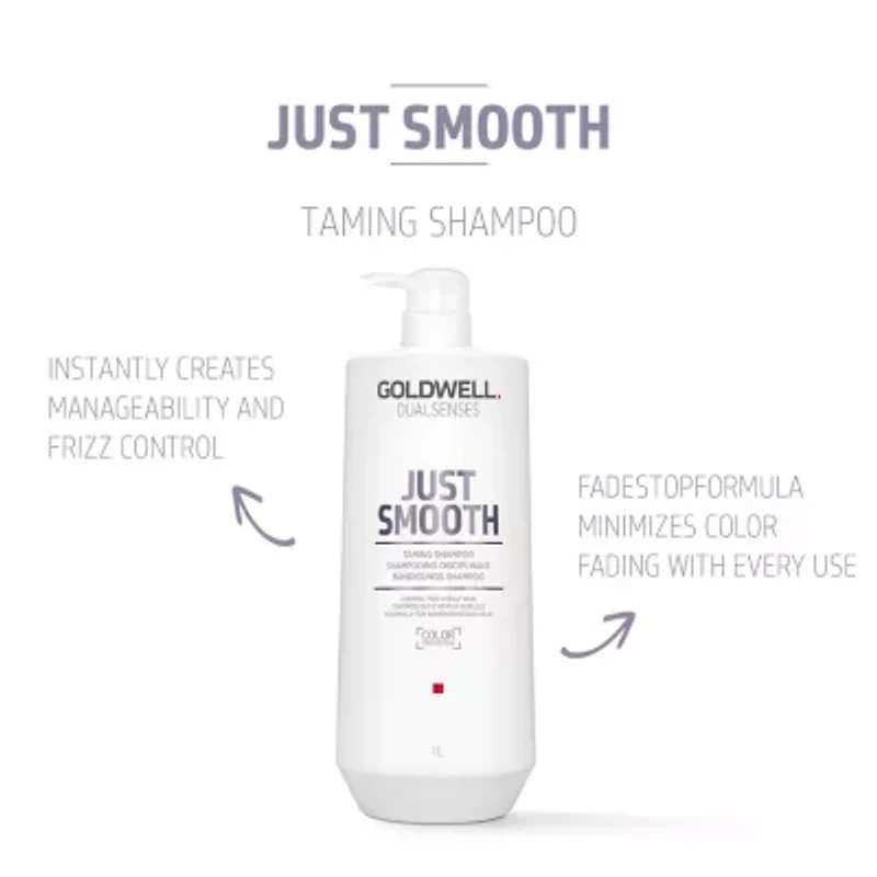 Goldwell Dualsenses Just Smooth Taming Shampoo 33.8 oz.