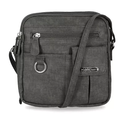 Multi Sac North/South Zip Around Crossbody Bag