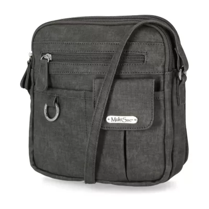 Multi Sac North South Zip Around Crossbody Bag