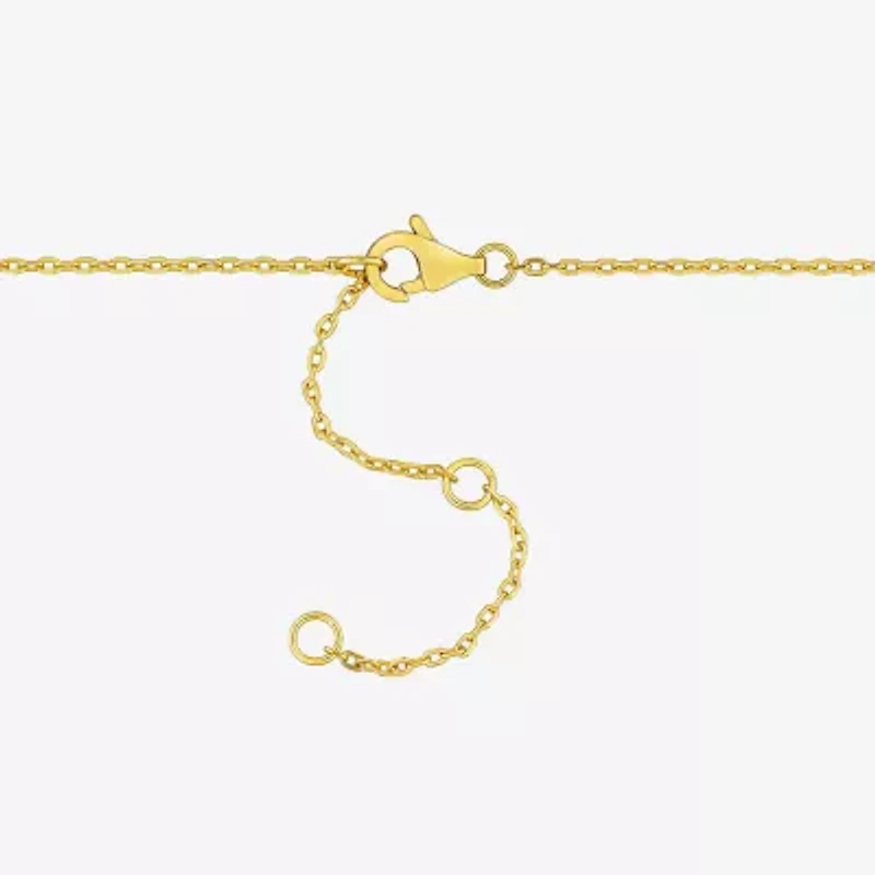 Womens Lab Created Red Ruby 18K Gold Over Silver Beaded Bracelet