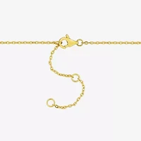 Womens Lab Created Red Ruby 18K Gold Over Silver Beaded Bracelet