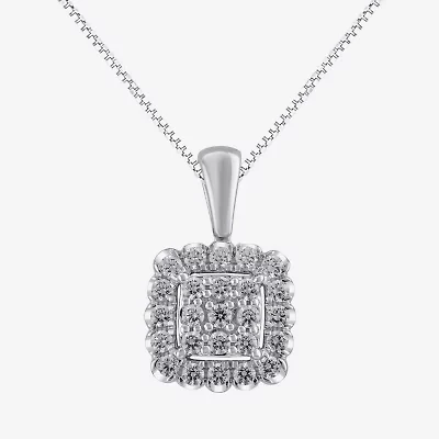 Diamond Blossom Womens 3/4 CT. T.W. Natural White 14K Gold 2-pc. Jewelry Set