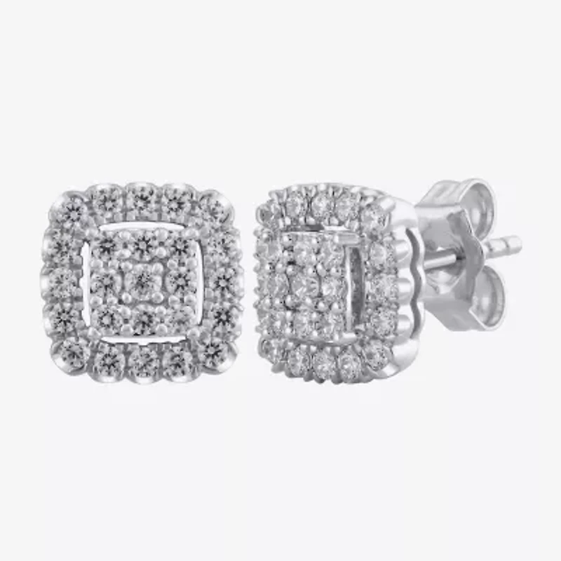 Diamond Blossom Womens 3/4 CT. T.W. Natural White 14K Gold 2-pc. Jewelry Set