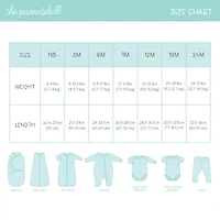 The Peanutshell Rainbow Safari Baby Girls 23-pc. Clothing Set