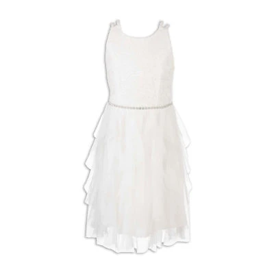 Speechless Big Kid Girls Embellished Sleeveless Party Dress