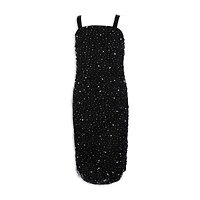 Speechless Big Kid Girls Embellished Sleeveless Midi Party Dress