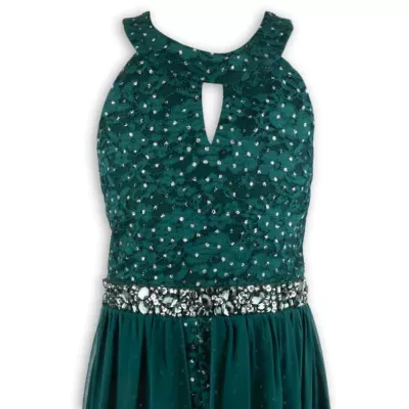 Speechless Big Kid Girls Embellished Sleeveless Party Dress