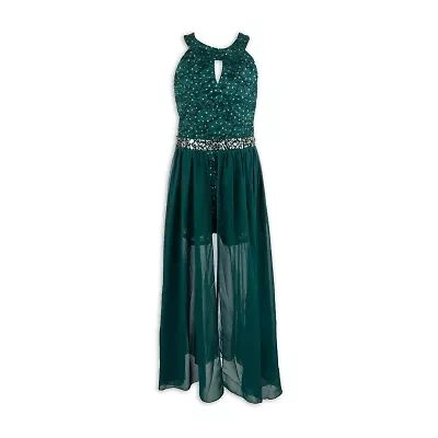 Speechless Big Kid Girls Embellished Sleeveless Party Dress