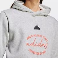 adidas Mens Long Sleeve Fleece Active Hoodie