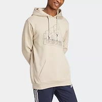 adidas Mens Long Sleeve Active Hoodie