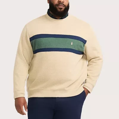 IZOD Advantage Performance Mens Crew Neck Long Sleeve Big and Tall Sweatshirt