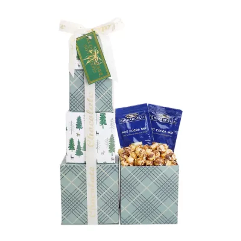 Alder Creek Ghirardelli Chocolate Seasonal Gift Tower