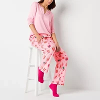 Sleep Chic Womens Fleece Pajama Pants