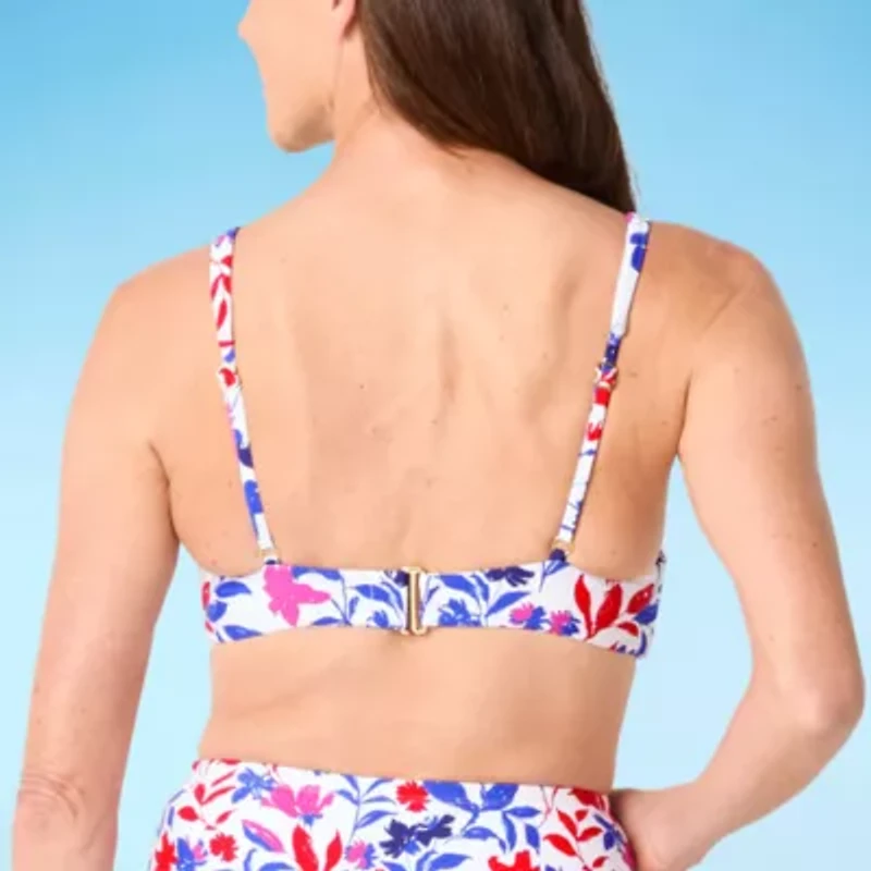 Liz Claiborne Bra Bikini Swimsuit Top
