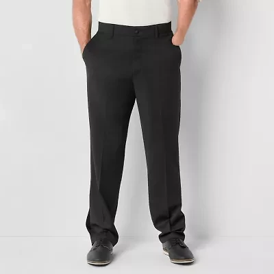 Stafford Coolmax All Season Mens Adaptive Classic Fit Flat Front Suit Pant