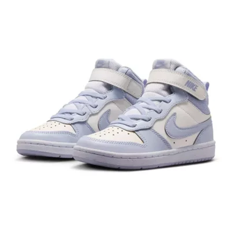 Nike Court Borough Mid Little Kid Unisex Sneakers