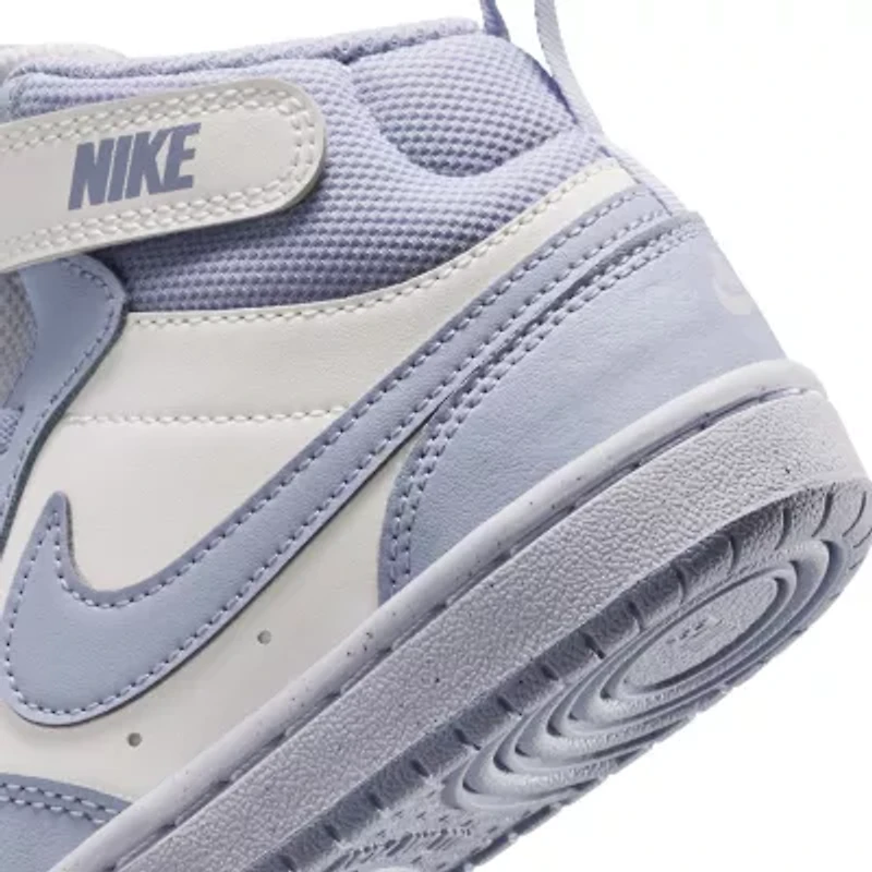 Nike Court Borough Mid Little Kid Unisex Sneakers