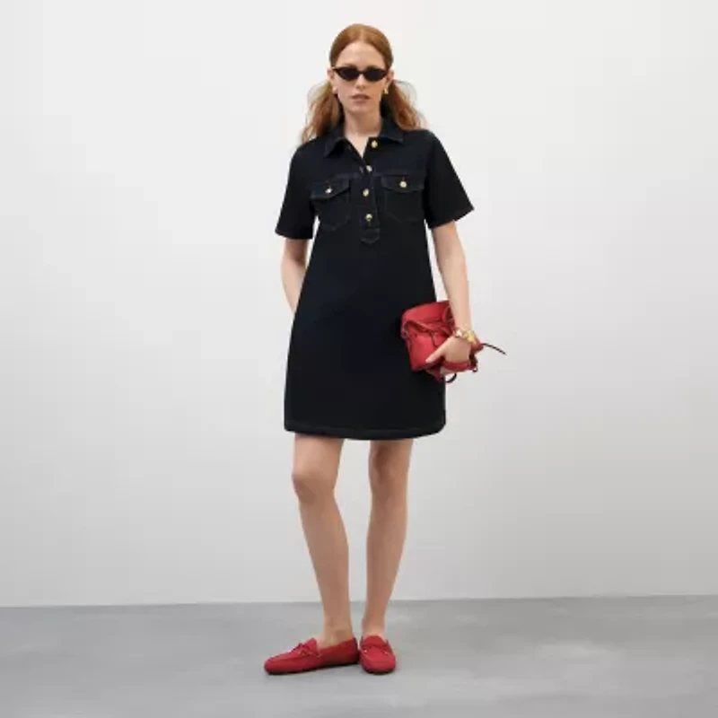 Liz Claiborne Kingslie Womens Moc Closed Toe Loafers