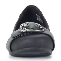 Baretraps Milady Womens Round Closed Toe Slip-On Shoe