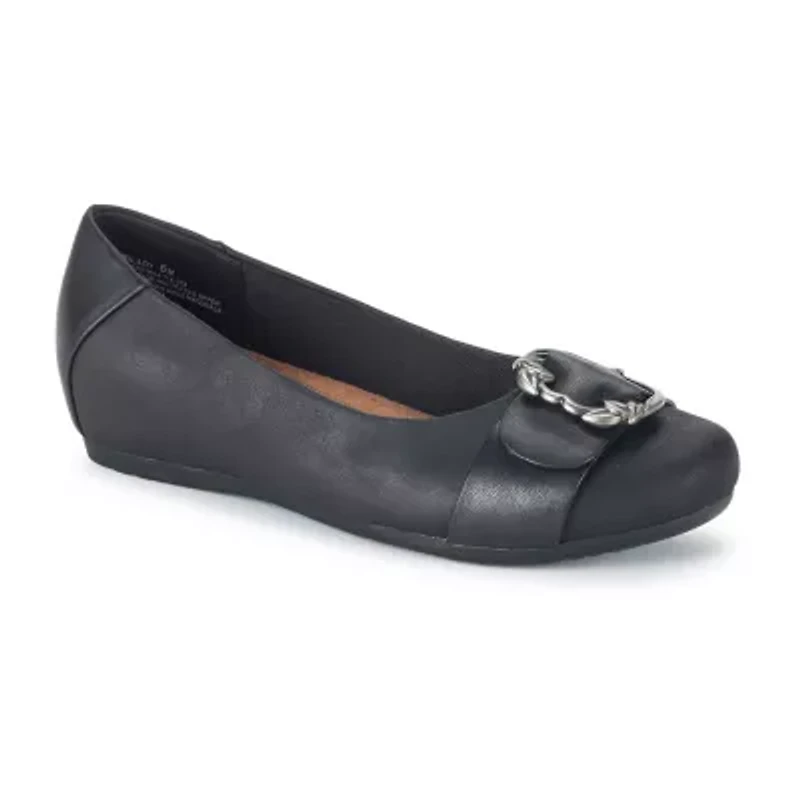 Baretraps Milady Womens Round Closed Toe Slip-On Shoe