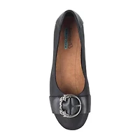 Baretraps Milady Womens Round Closed Toe Slip-On Shoe