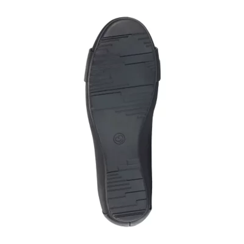 Baretraps Milady Womens Round Closed Toe Slip-On Shoe