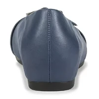 Baretraps Milady Womens Round Closed Toe Slip-On Shoe