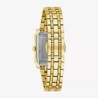 Bulova Sutton Womens Gold Tone Stainless Steel Bracelet Watch 97l186
