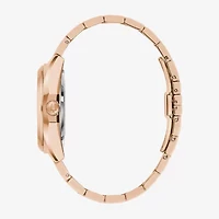 Bulova Surveyor Mens Automatic Rose Goldtone Stainless Steel Bracelet Watch 97b234