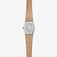 Bulova Classic Womens Rose Goldtone Stainless Steel Bracelet Watch 97l185