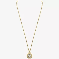 Bulova Rubaiyat Womens Gold Tone Stainless Steel Pocket Watch 97l182