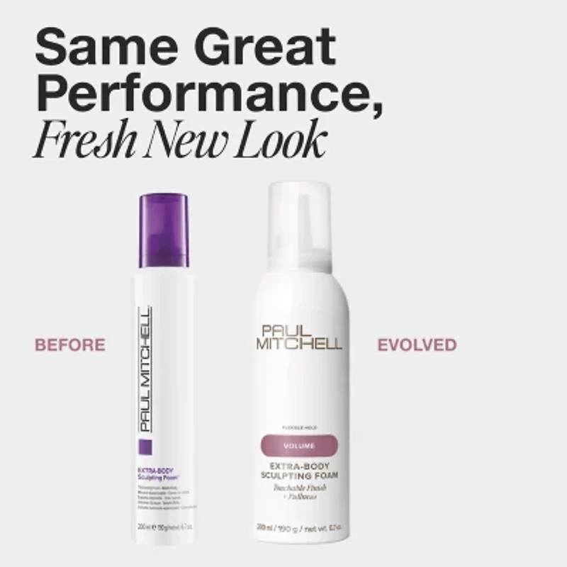 Paul Mitchell Extra-Body Sculpting Foam Hair Mousse 6.7 oz.