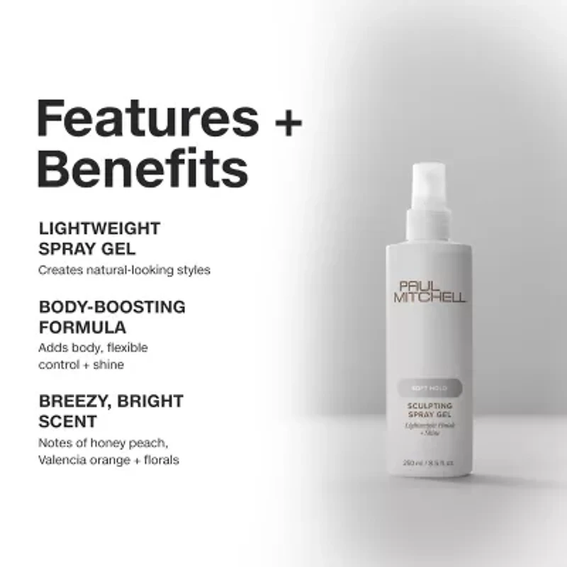 Paul Mitchell Soft Sculpting Spray Hair Gel 8.5 oz.