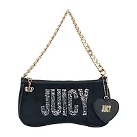 Juicy By Juicy Couture Shine Bright Velour Shoulder Bag