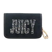 Juicy By Juicy Couture Shine Bright Velour Womens Bifold Wallet