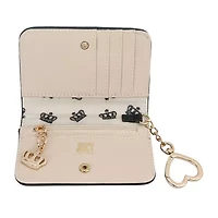 Juicy By Juicy Couture Shine Bright Velour Womens Bifold Wallet