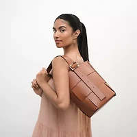 a.n.a Renee Woven Bucket Bag