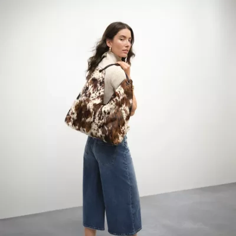 a.n.a Haircalf Slim Hobo Bag