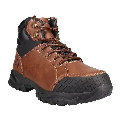 NEVADOS Mens Align Slip Resistant Flat Heel Work Boots