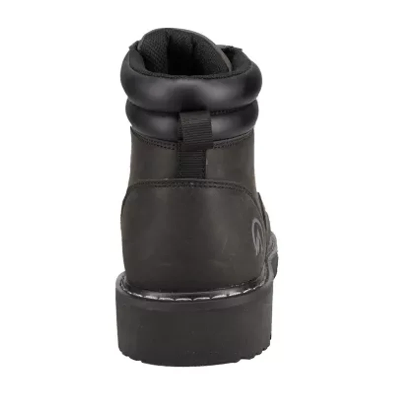 NEVADOS Mens Millers Slip Resistant Flat Heel Work Boots