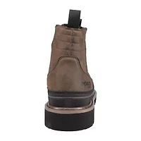 NEVADOS Mens Foreman Slip Resistant Flat Heel Work Boots
