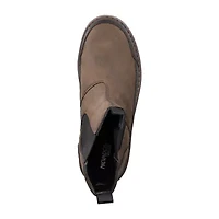 NEVADOS Mens Foreman Slip Resistant Flat Heel Work Boots