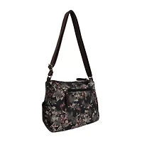 Bueno of California Medium Double Zip Crossbody Bag
