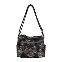 Bueno of California Medium Double Zip Crossbody Bag