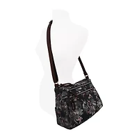 Bueno of California Medium Double Zip Crossbody Bag