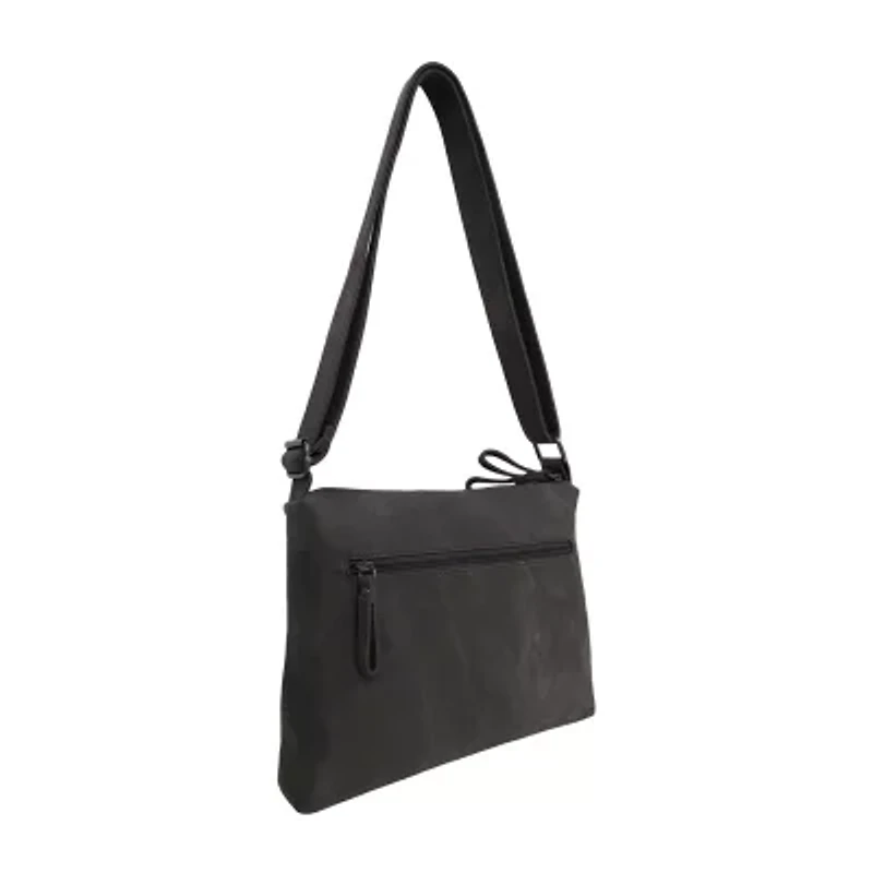 Bueno of California North South Zip Washed Crossbody Bag