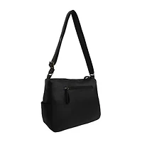 Bueno of California Medium Double Zip Crossbody Bag