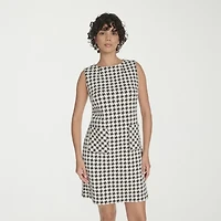 Marc New York Womens Sleeveless Sheath Dress